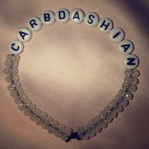 Carbdashian till I die BRACELET